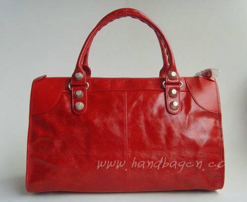 Balenciaga 084324A Red Giant City Bag Large Size