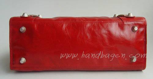 Balenciaga 084324A Red Giant City Bag Large Size - Click Image to Close