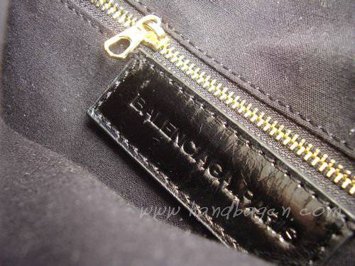 Balenciaga 084324B Black Giant City Bag Large Size With Gold Hardware