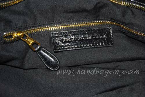Balenciaga 084328B Black Lambskin Giant City Bag Large Size - Click Image to Close