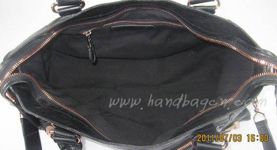 Balenciaga 084328B Black Giant City Bag Large Size