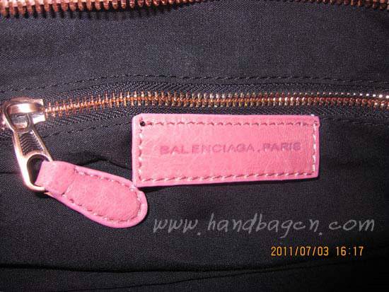 Balenciaga 084328B Pink Giant City Bag Large Size