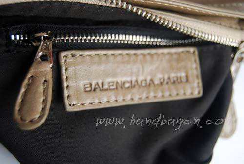 Balenciaga 084330 Silver Gray Calfskin Clutch Bag - Click Image to Close