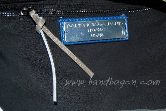 Balenciaga 084331 Dark blue/Green/Gray Arena Tri-Color First Classic Bag