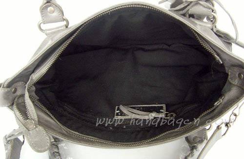 Balenciaga 084331 Grey Motorcycle City Bag Mini Size - Click Image to Close
