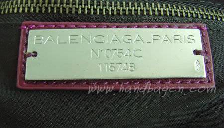 Balenciaga 084331 Purple Motorcycle City Bag Mini Size - Click Image to Close