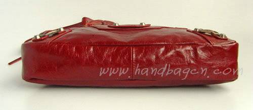 Balenciaga 084331 Wine Red Motorcycle City Bag Mini Size - Click Image to Close