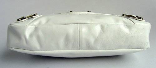 Balenciaga 084331 White Motorcycle City Bag Mini Size - Click Image to Close