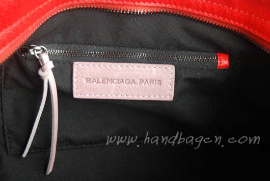 Balenciaga 084332-5 Violet/Green/Red Arena Tri-Color City Classic Handbag