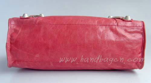 Balenciaga 084332A Pink Giant City Handbag With Silver Hardware - Click Image to Close