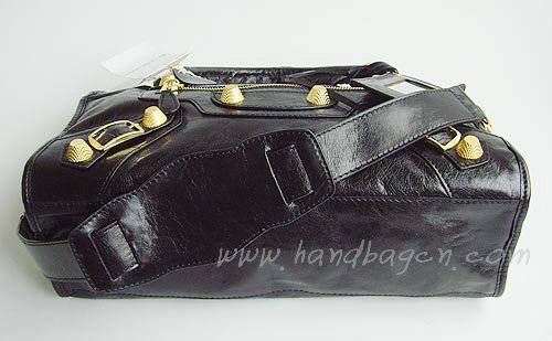Balenciaga 084332B Black Medium City Bag With 38CM - Click Image to Close
