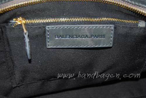 Balenciaga 084332B Dark Grey Medium City Bag with 38CM - Click Image to Close