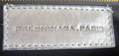 Balenciaga 084332B Dark Gray Medium City Bag with 38CM