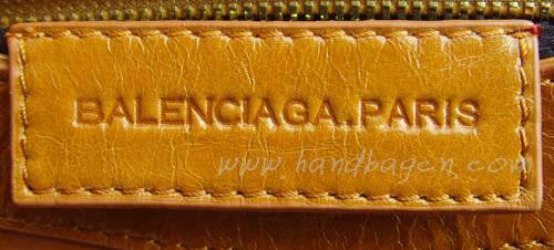 Balenciaga 084332B Tan Medium City Bag With 38CM - Click Image to Close