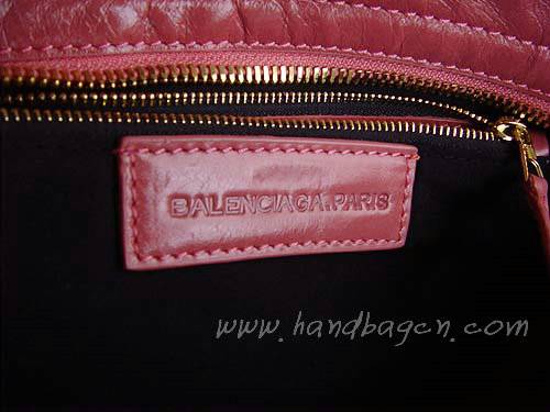 Balenciaga 084332B Pink Medium City Bag With 38CM