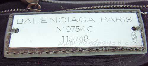 Balenciaga 084332 Dark Silver Gray Motorcycle City Bag Medium Size - Click Image to Close