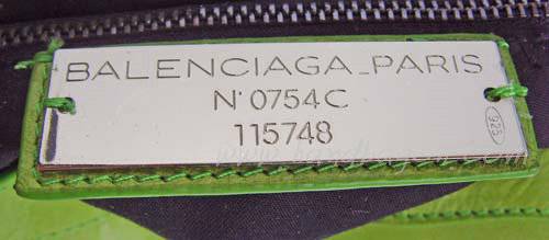 Balenciaga 084332 Green Motorcycle City Bag Medium Size - Click Image to Close