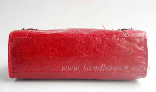 Balenciaga 084332 Red Motorcycle City Bag Medium Size - Click Image to Close