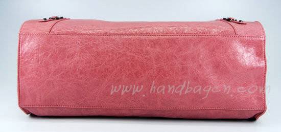 Balenciaga 084340 pink lambskin handbag with 43CM - Click Image to Close