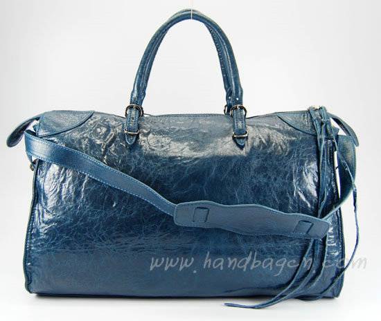 Balenciaga 084340 royal blue lambskin handbag with 43CM - Click Image to Close