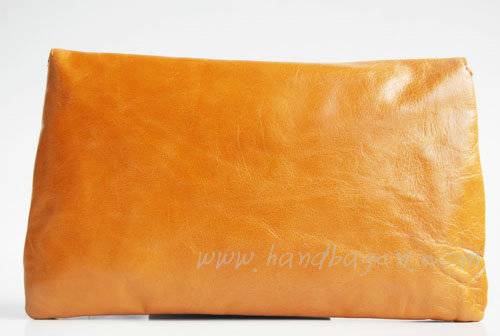 Balenciaga 084351 Camel Giant City Whipstitch Clutch & Leather - Click Image to Close