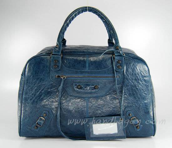 balenciaga 084355 royal blue lambskin handbag with 44CM - Click Image to Close