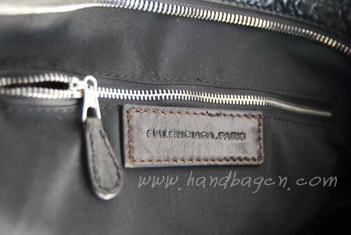 Balenciaga 084358A Black Giant City Handbag