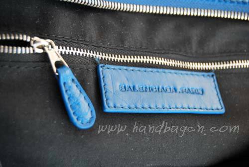 Balenciaga 084358A Blue Giant City Handbag - Click Image to Close