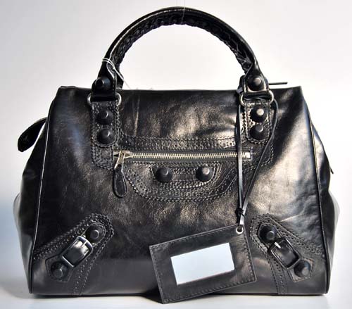 Balenciaga 084358L Black Giant City Handbag Large - Click Image to Close