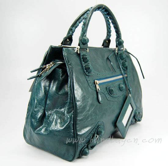 Balenciaga 084358L Royal Blue Giant City Handbag Large - Click Image to Close
