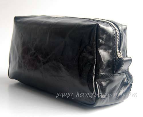 Balenciaga 084611 Black Arena Giant Covered Clutch Bag