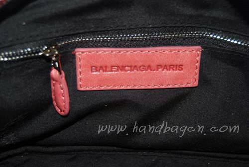 Balenciaga 084611 Pink Arena Giant Covered Clutch Bag