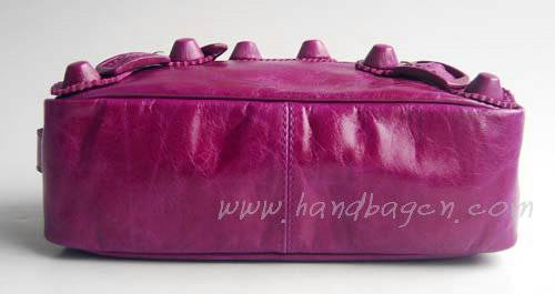 Balenciaga 084611 Medium Purple Arena Giant Covered Clutch Bag - Click Image to Close
