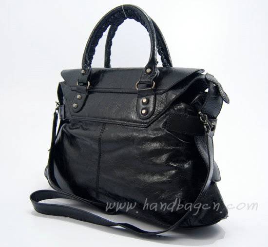 Balenciaga 084668 Black Short Neoclassic Bag - Click Image to Close