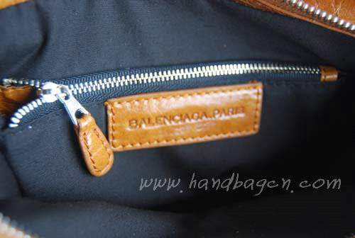 Balenciaga 084675 Tan Giant City Clutch Bag - Click Image to Close