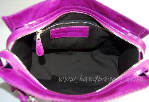Balenciaga 084675 Medium Purple Giant City Clutch Bag - Click Image to Close