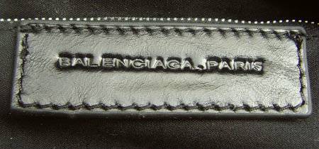 Balenciaga 084828 Black Motorcycle Fashion Handbag - Click Image to Close