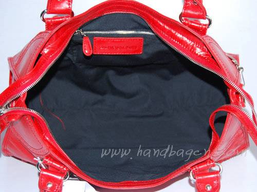 Balenciaga 084828 Light Red Motorcycle Fashion Handbag - Click Image to Close