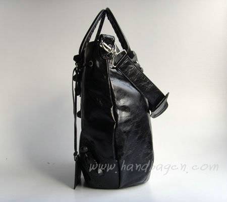 Balenciaga 084838 Black Fall-Winter Leather Bag