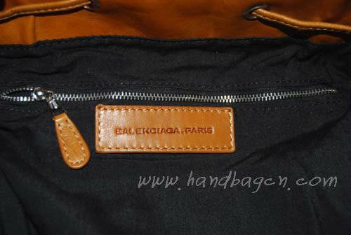 Balenciaga 084838 Camel Fall-Winter Leather Bag