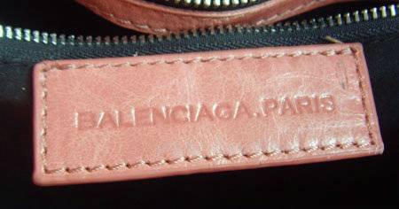 Balenciaga 084838 Pink Fall-Winter Leather Bag