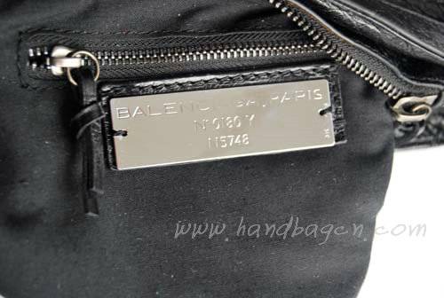 Balenciaga 084980 Black Tempest Leather Mini Shoulder Bag - Click Image to Close