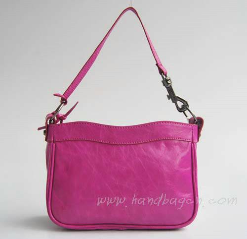 Balenciaga 084980 Light Purple Lambskin Leather Mini Shoulder Bag