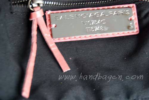 Balenciaga 084980 Pink Tempest Leather Mini Shoulder Bag - Click Image to Close