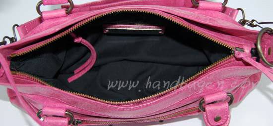 Balenciaga 103208 Pink Arena First Classic Leather Bag - Click Image to Close