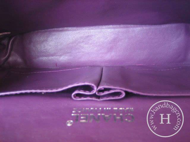 Chanel 1112 Classic 2.55 replica handbag light purple genuine cowhide leather with Silver Hardware
