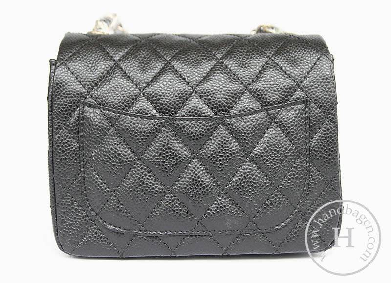 Chanel 1115 replica handbag Black cowhide leather with Gold hardware - Click Image to Close