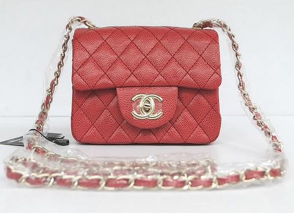 Chanel 1115 replica handbag Red cowhide leather with Gold hardware Chanel 1115 replica handbag Red cowhide leather with Gold hardware
