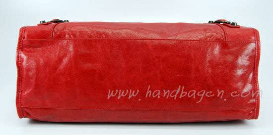 Balenciaga 115748L Red Arena City Classic Oil Leather Bag - Click Image to Close