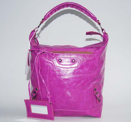 Balenciaga 177285 Light Purple Arena Classic Day Leather Handbag - Click Image to Close